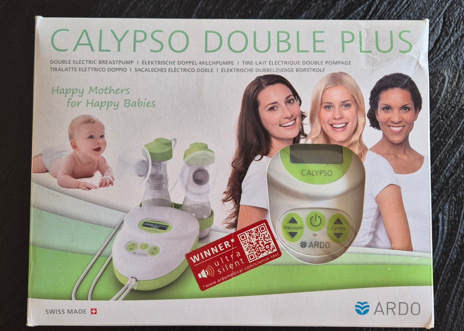 Ardo Calypso Double Plus elektrische borstkolf, Ophalen of Verzenden, Gebruikt
