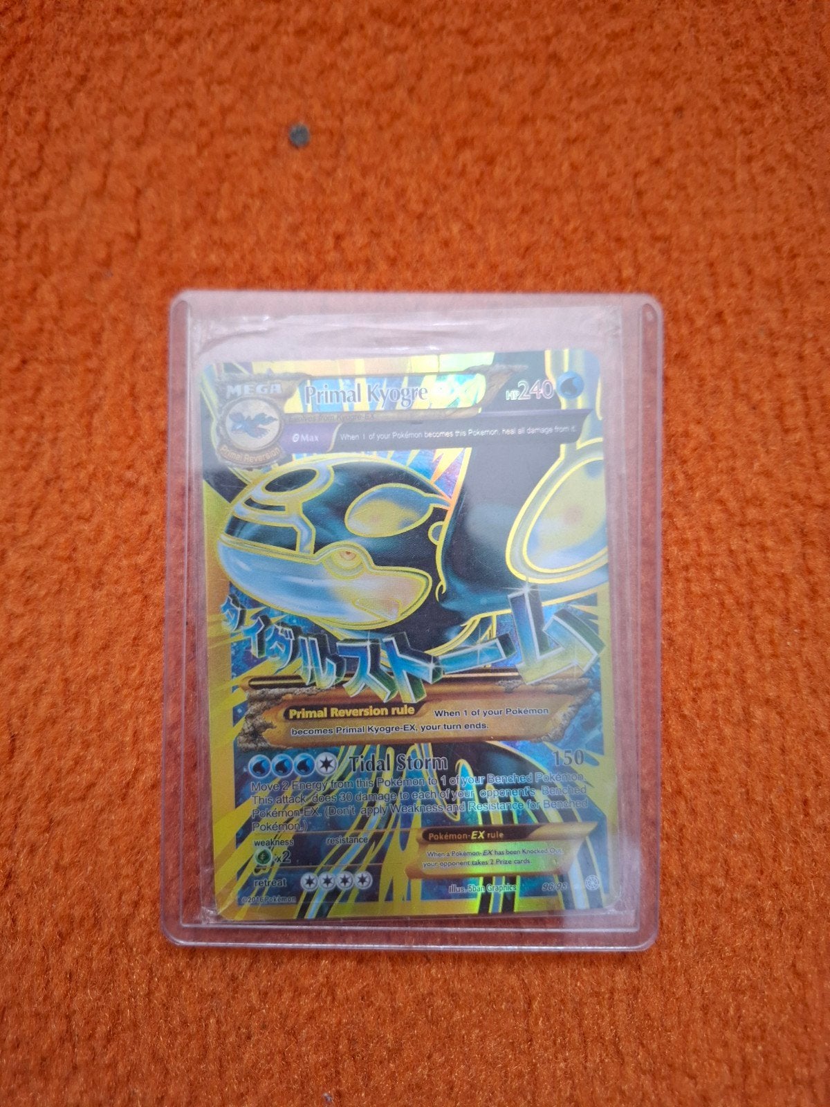 MEGA Primal Kyogre EX, Verzenden, Zo goed als nieuw