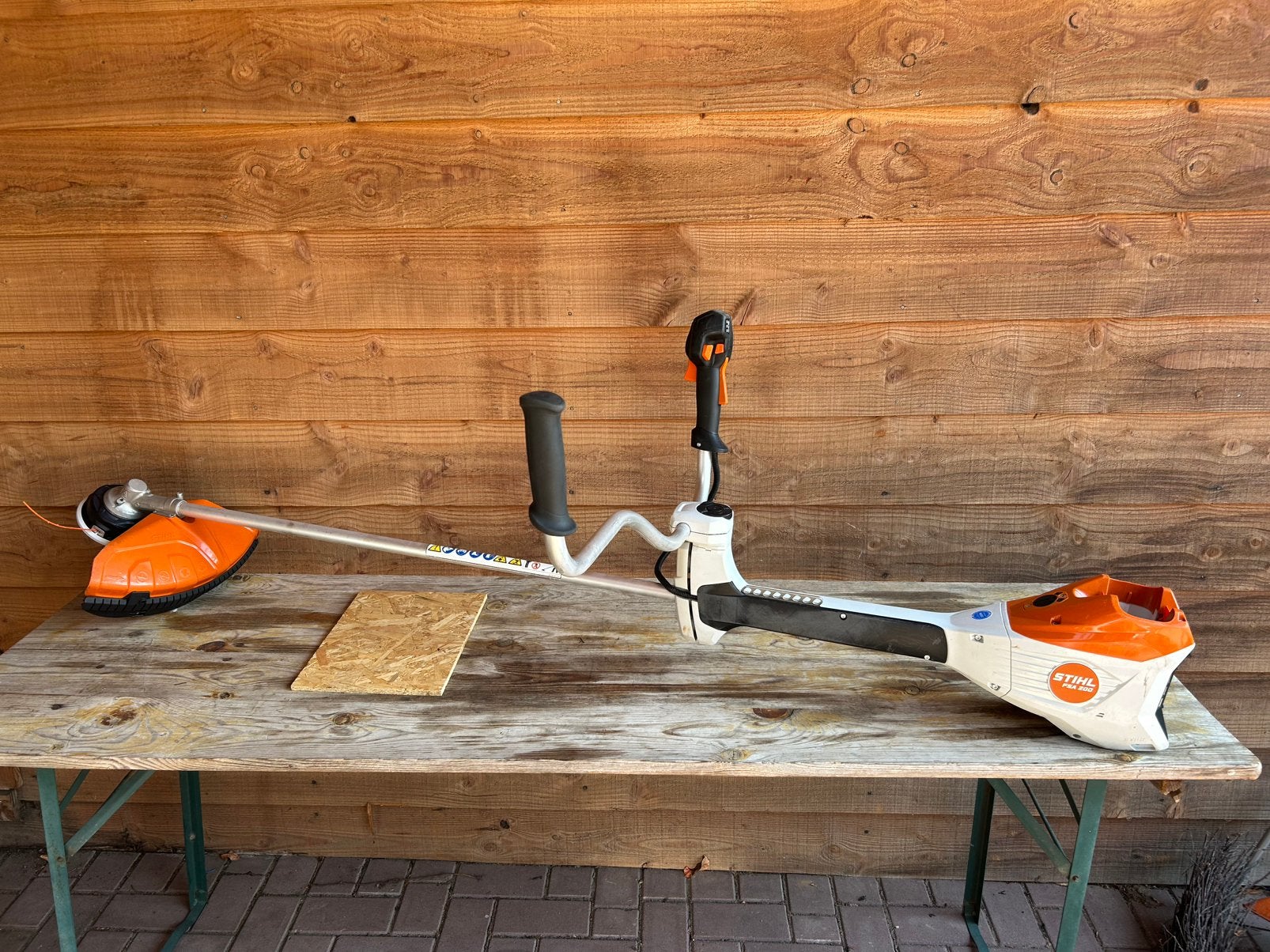STIHL FSA 200 Accubosmaaier Prof, Tuin en Terras, Hand-tuingereedschap, Ophalen, Gebruikt