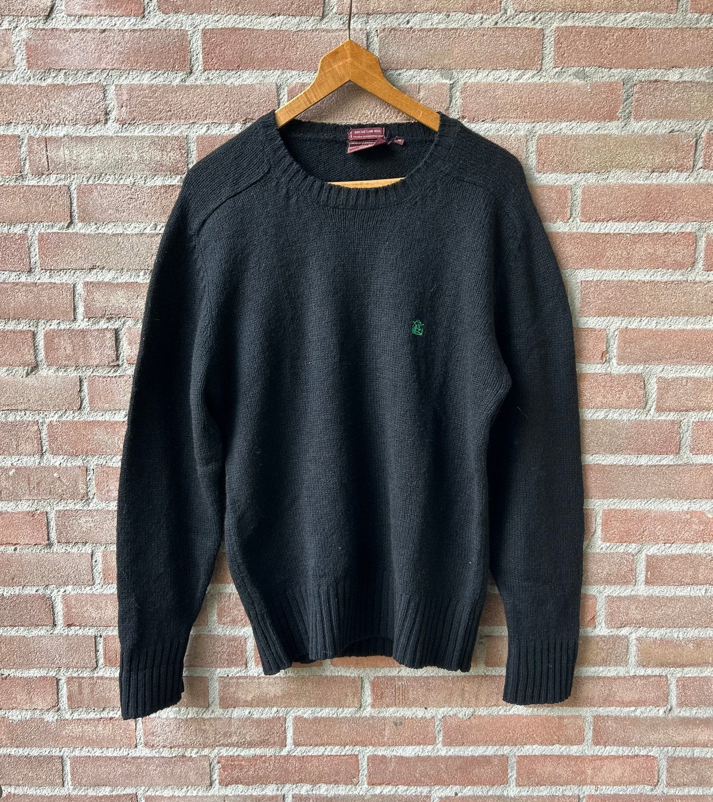 Ralph Lauren Shetland Wol Sweater Trui RRL William Lockie, Kleding | Heren, Ophalen of Verzenden, Zo goed als nieuw, Maat 48/50 (M)