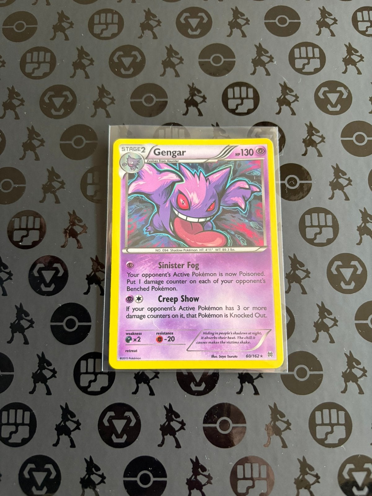 Gengar Holo 60/162 - BreakThrough Pokemon kaart, Ophalen, Zo goed als nieuw