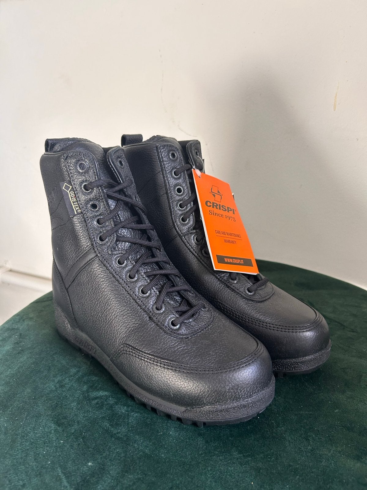 Crispi S.W.A.T. Police Lace Black Gore-Tex Maat 38, Ophalen of Verzenden, Nieuw, Zwart, Lage of Enkellaarzen