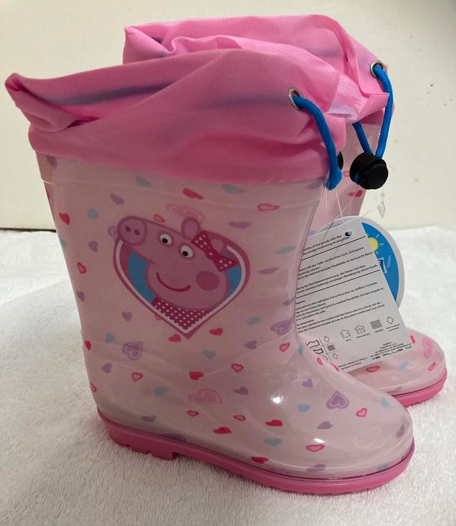 Nieuwe regenlaarzen Peppa pig maat 23/24, Meisje, Laarsjes, Nieuw, Ophalen of Verzenden