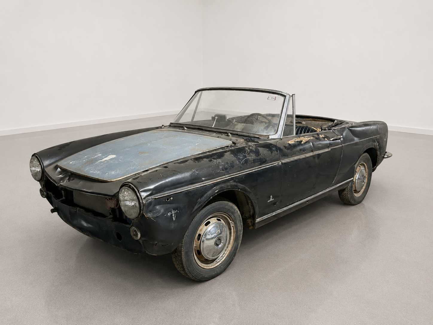 1964 Fiat 1500 Convertible | Italian Classic Roadster, Auto's, Oldtimers, Overige carrosserieën, Bedrijf, Handgeschakeld, Te koop