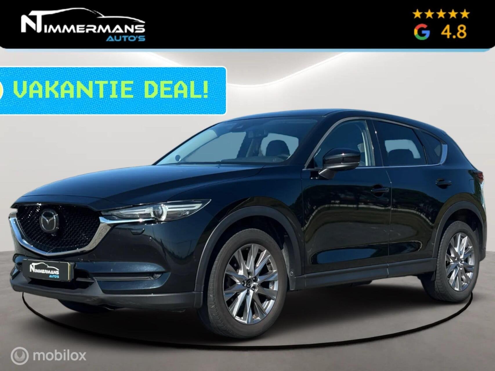 Mazda CX-5 2.0 SkyActiv-G 165 Luxury|Trekhaak|360° Cam|Lede, 1998 cc, Gebruikt, Euro 6, 4 cilinders