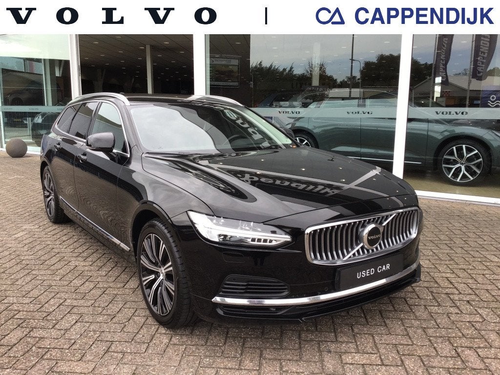 Volvo V90 T8 AWD GT Business Pro | Trekhaak | Harman Kardon, Euro 6, 4 cilinders, 1969 cc, Leder en Stof