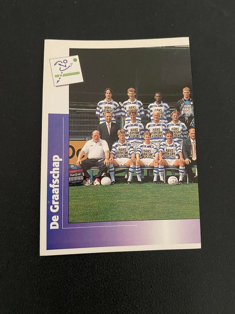 De Graafschap Elftal - Panini Voetbal 96, Verzamelen, Ophalen of Verzenden, Zo goed als nieuw, Ajax, Poster, Plaatje of Sticker