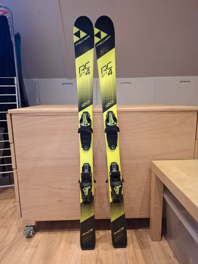 Fischer RC4 Race Jr kinder ski's 120 cm, Ophalen