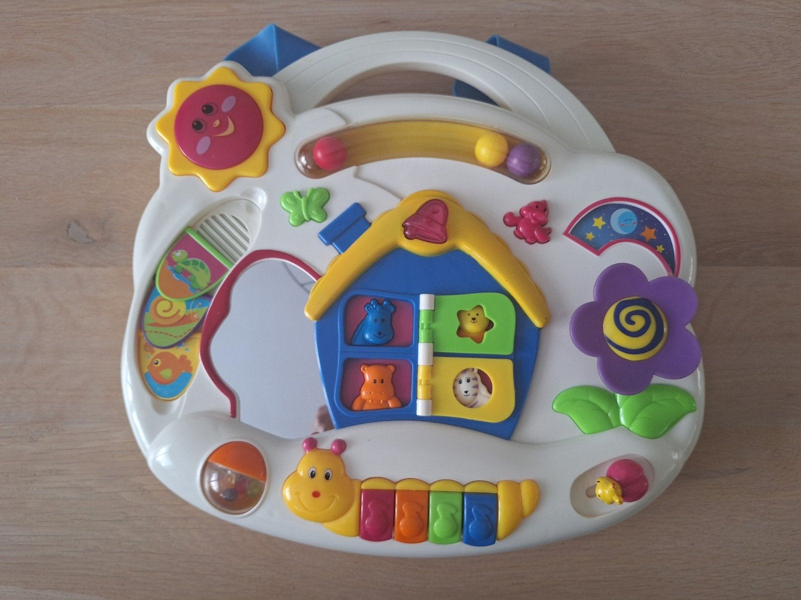 Baby activiteitenbord box, Ophalen of Verzenden, Zo goed als nieuw, Overige typen, Met licht
