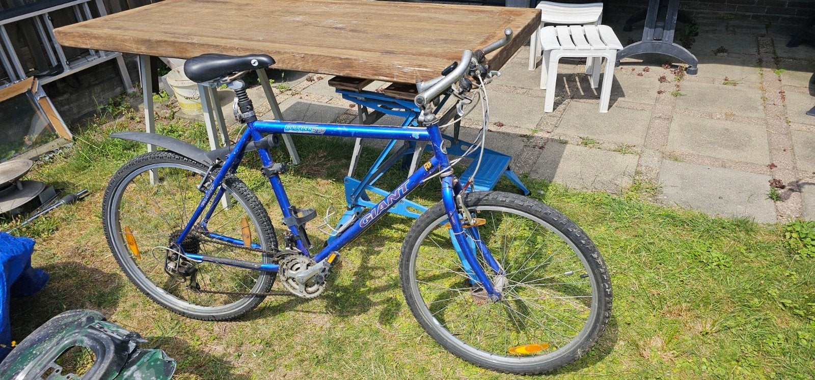 Fiets, Giant mountenbike, Ophalen, Gebruikt