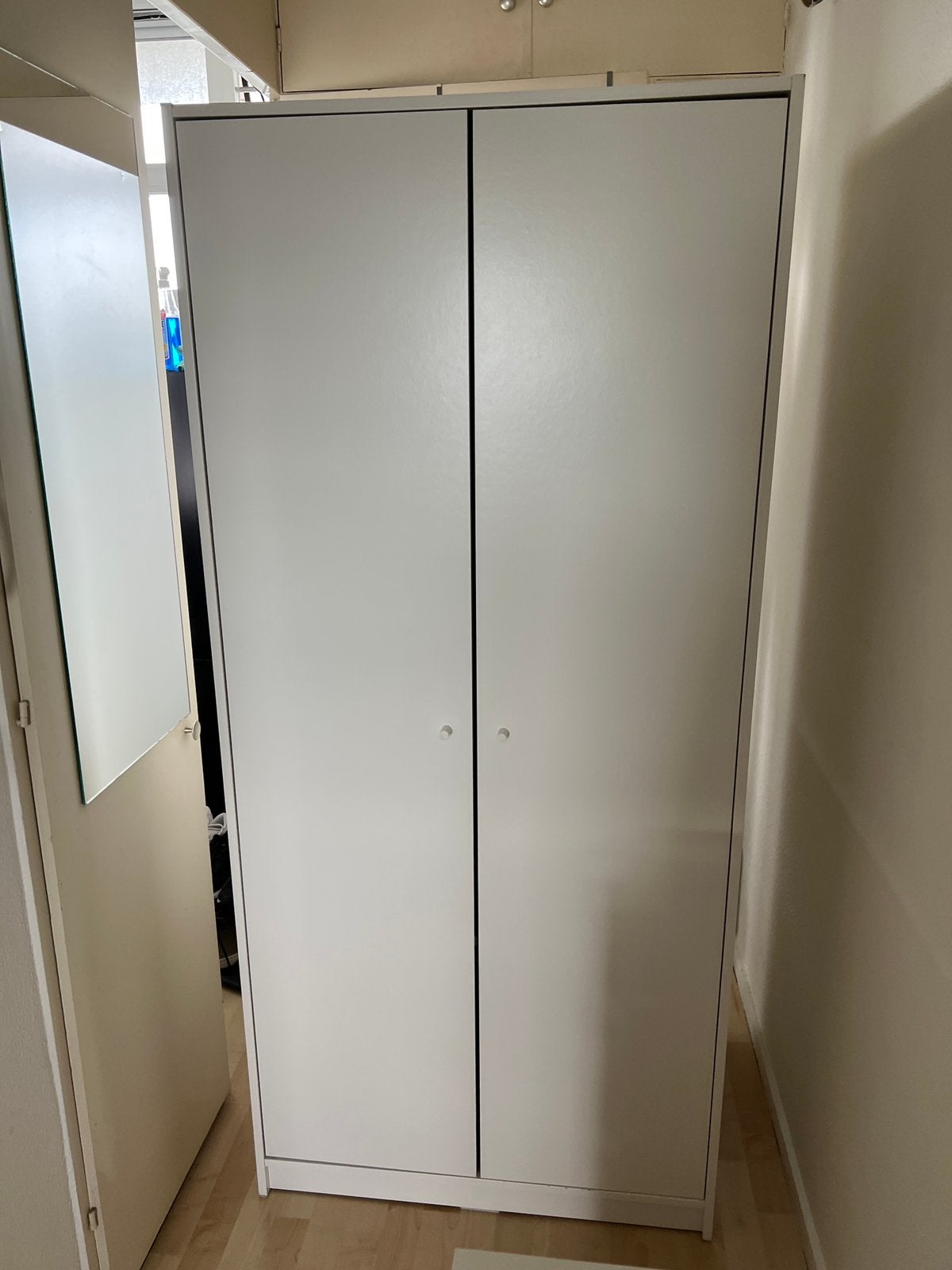 White Ikea Closet, Gebruikt, 150 tot 200 cm, 25 tot 50 cm, 50 tot 100 cm