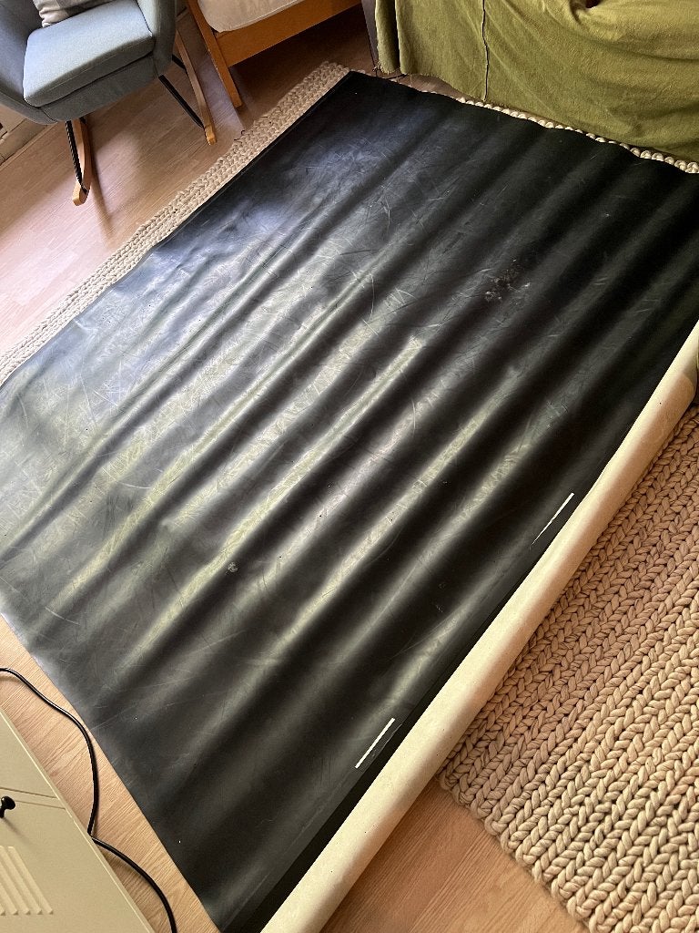 Dansvloer Linoleum, Ophalen, Gebruikt