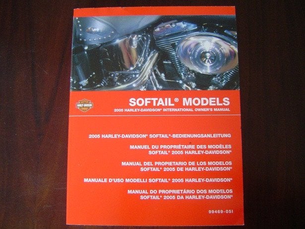 HARLEY DAVIDSON 2006 SOFTAIL models owner's manual, Motoren, Ophalen of Verzenden, Harley-Davidson of Buell