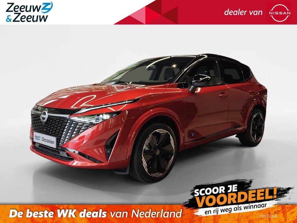 Nissan Qashqai 1.5 e-Power N-Design | TREKHAAK | PANORAMA DA, Auto's, Nissan, 12 maanden, 1498 cc, Origineel Nederlands, Hybride Elektrisch/Benzine