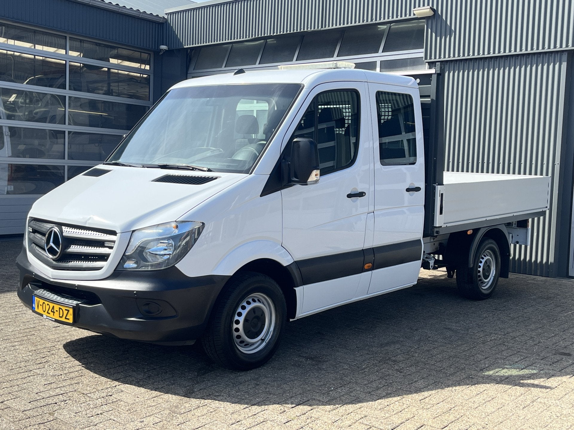 Mercedes-Benz Sprinter 311 CDI DC Bpm vrij Euro 6 Open laadb, Auto's, Gebruikt, 4 cilinders, Wit, Bedrijf