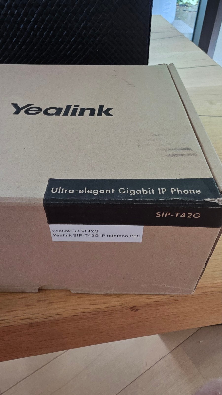 Yealink T42G IP Telefoon - in Goede Staat, Ophalen of Verzenden, Zo goed als nieuw, 1 handset