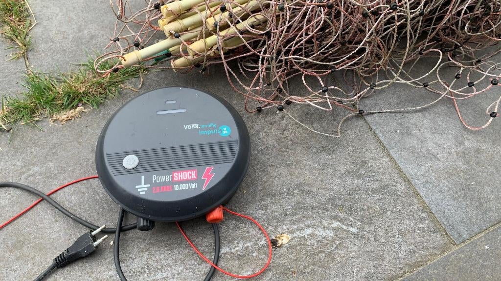 Schapenhek stroom en VOSS stroomapparaat 220v, Dieren en Toebehoren, Meerdere dieren, Schaap
