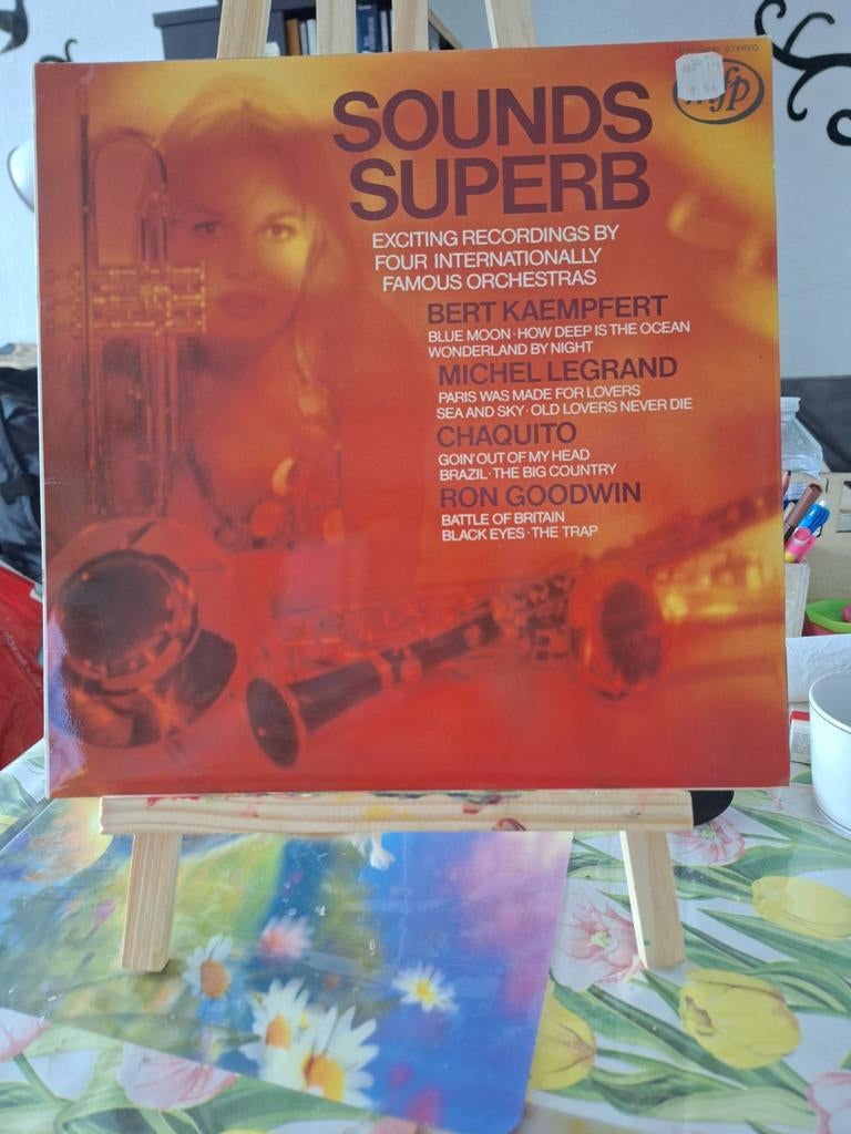 Sounds Superb - Bert Kaempfert, Michel Legrand e.a. LP, Ophalen of Verzenden, 1960 - 1969, Gebruikt, 12 inch