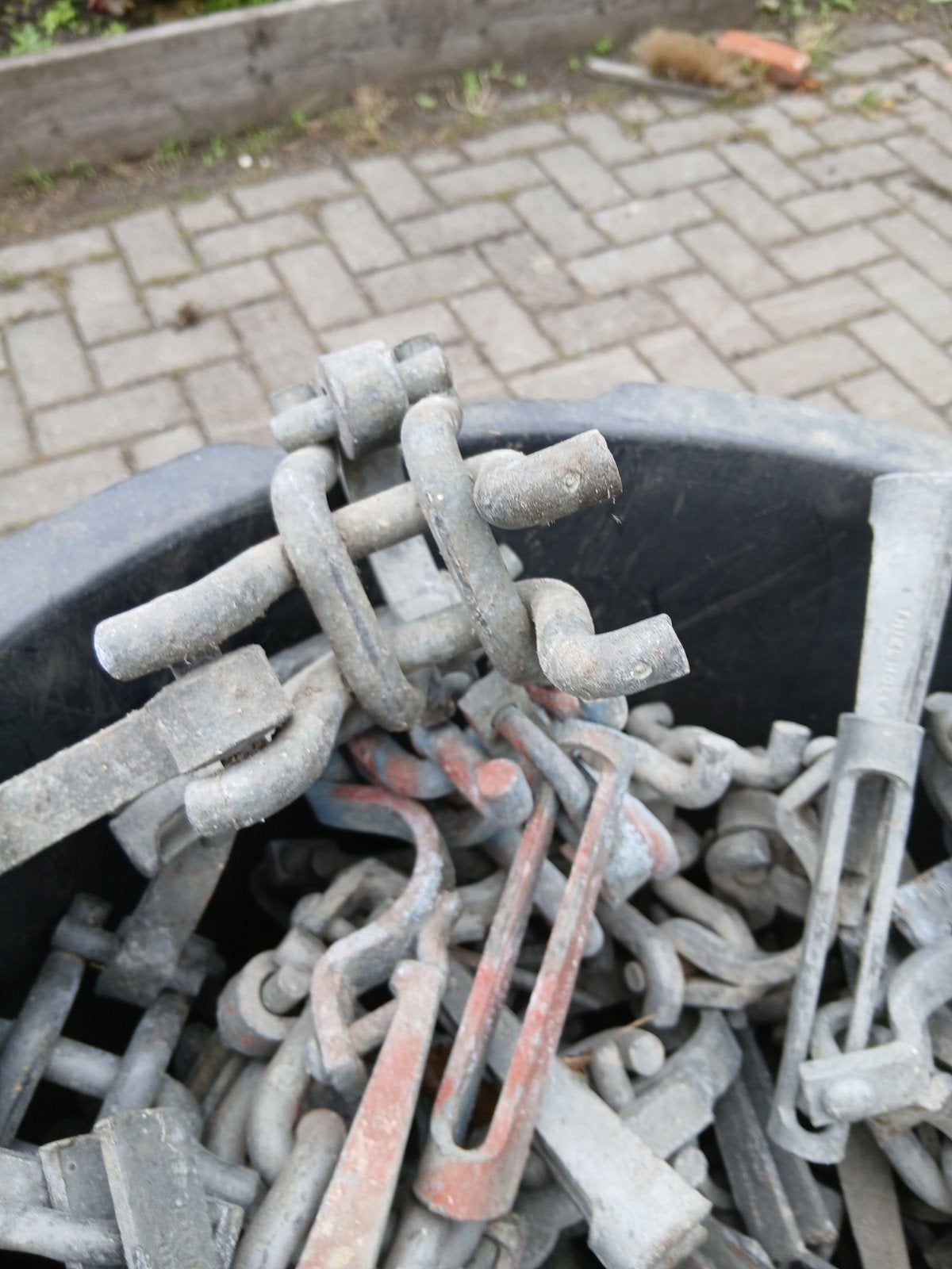 Stijgerklemmen, Doe-het-zelf en Verbouw, Ophalen, Gebruikt, Minder dan 50 mm, Overige typen