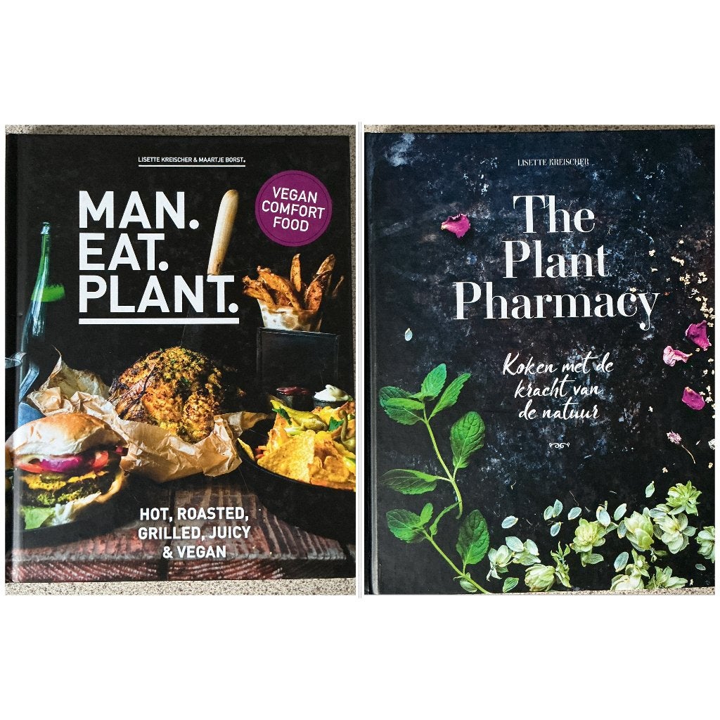Man. Eat. Plant. / The Plant Pharmacy - Lisette Kreischer, Boeken, Ophalen of Verzenden, Zo goed als nieuw, Gezondheid en Conditie