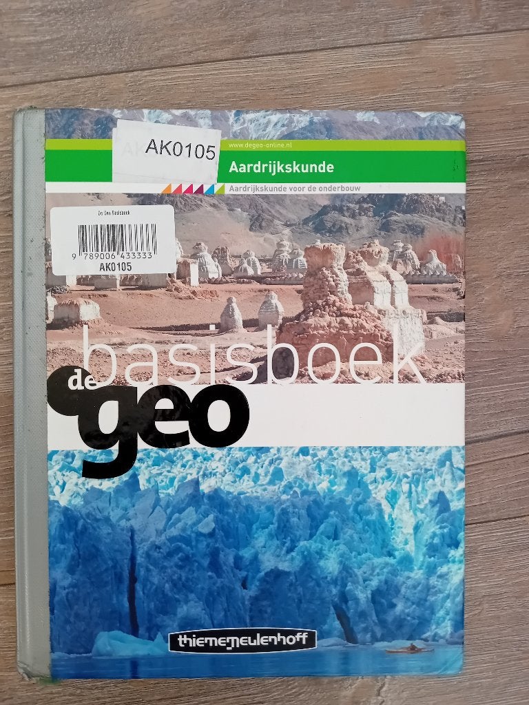 De Geo Basisboek, Boeken, Schoolboeken, Gelezen, ThiemeMeulenhoff, Ophalen of Verzenden, Aardrijkskunde