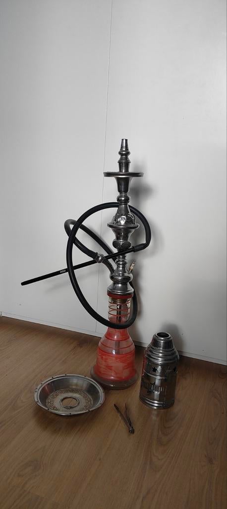 Schisha waterpijp, Ophalen of Verzenden, Zo goed als nieuw, (Water)pijp