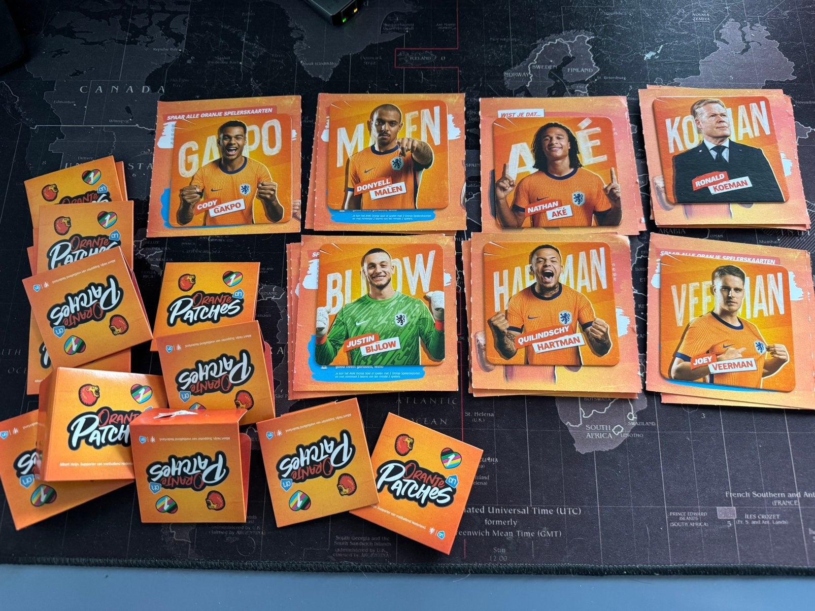 AH Nederlands Elftal Spelerskaarten / onderzetters & Patches, Verzamelen, Ophalen of Verzenden, Zo goed als nieuw, Overige binnenlandse clubs