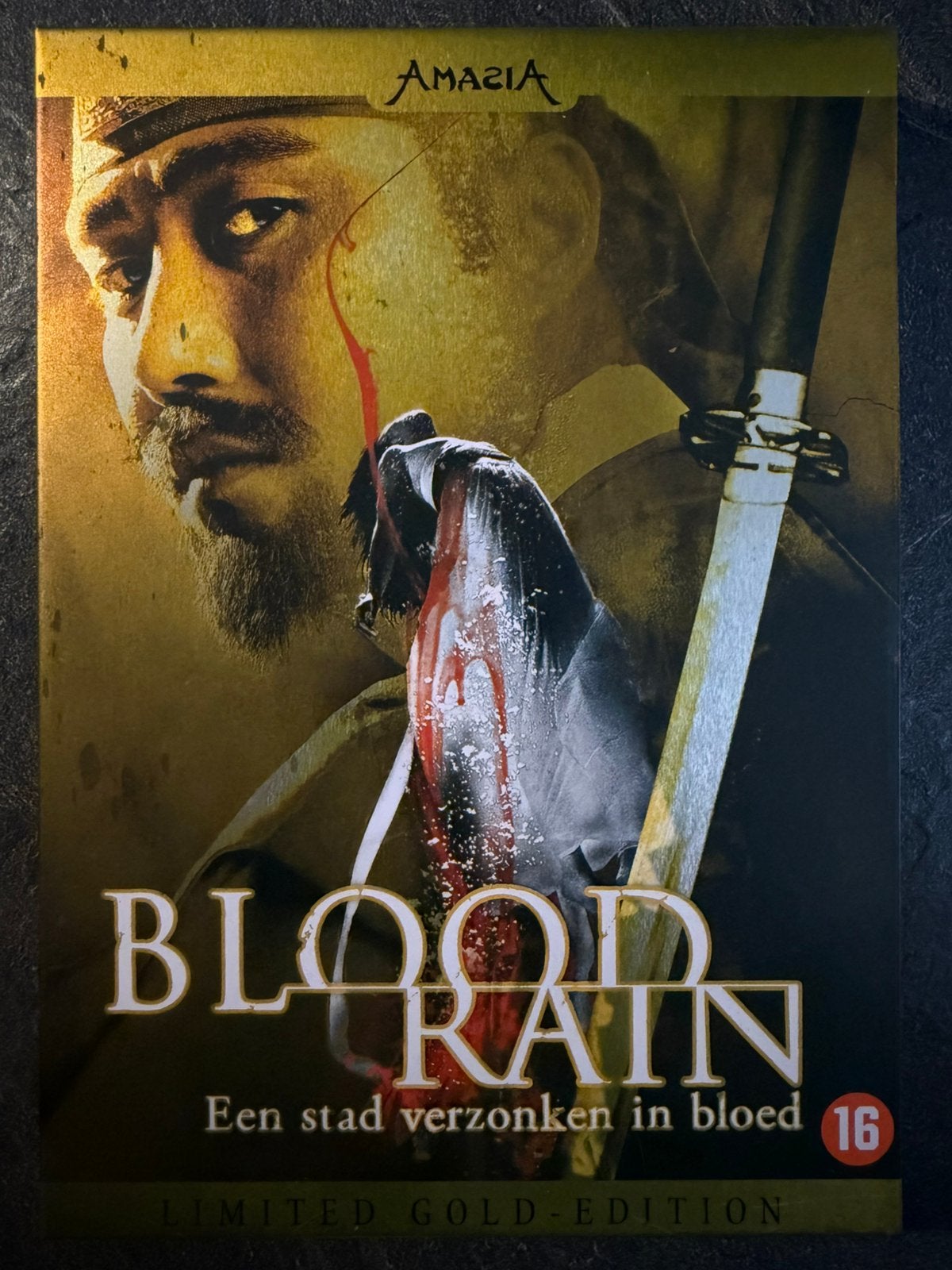 Blood Rain dvd, Vanaf 16 jaar, Ophalen of Verzenden, Gebruikt, Detective en Krimi