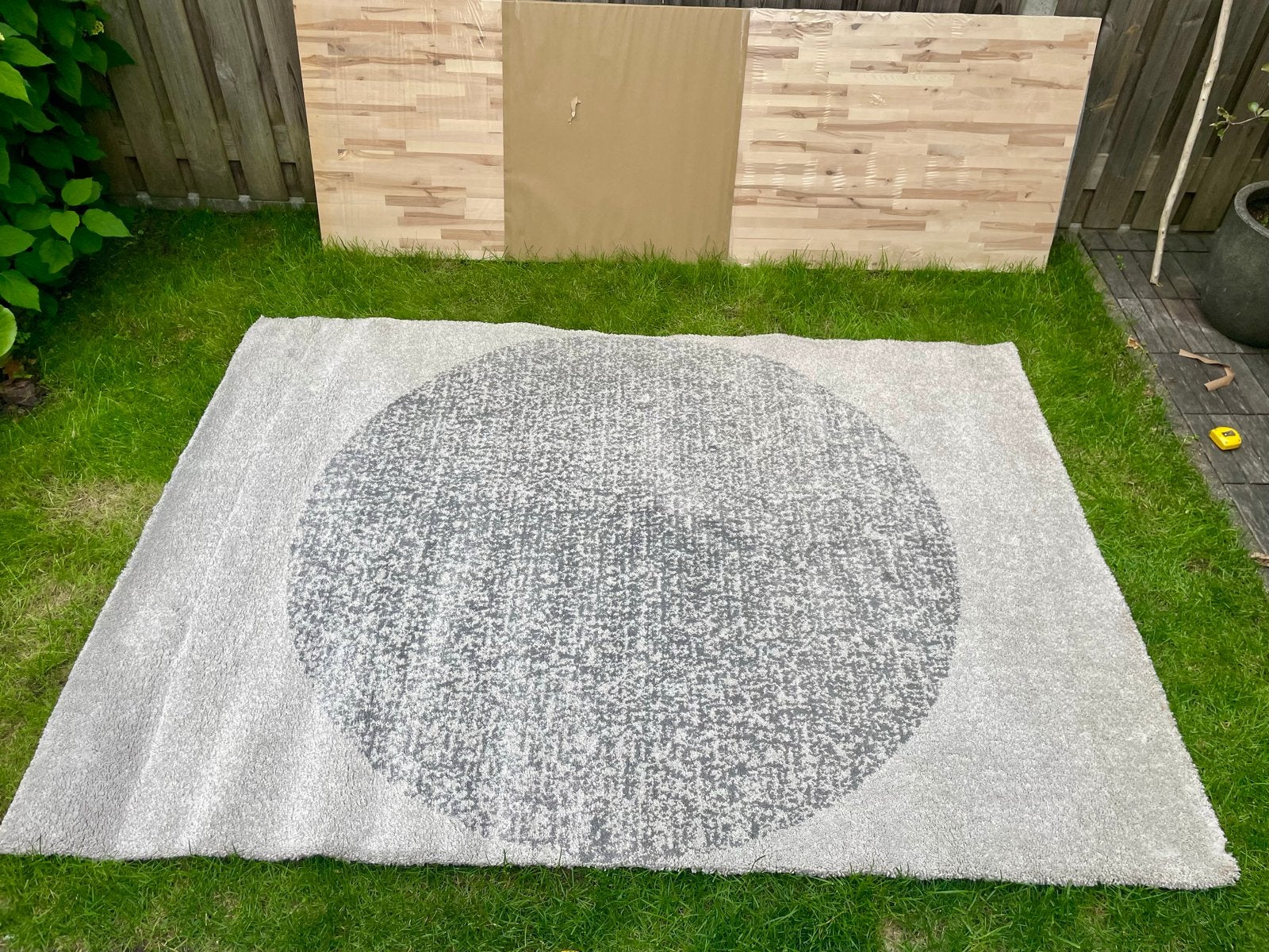 Mooi grijs IKEA SKARRESÖ Vloerkleed 170x240 cm, Ophalen, Gebruikt, 150 tot 200 cm, 200 cm of meer