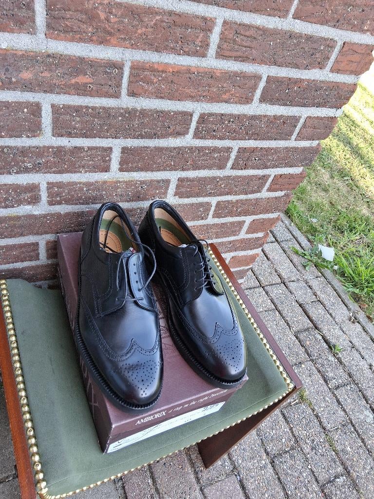 Heren schoenen Ambiorix Mt44.5, Kleding | Heren, Schoenen, Ambiorix, Zwart, Nieuw, Ophalen of Verzenden