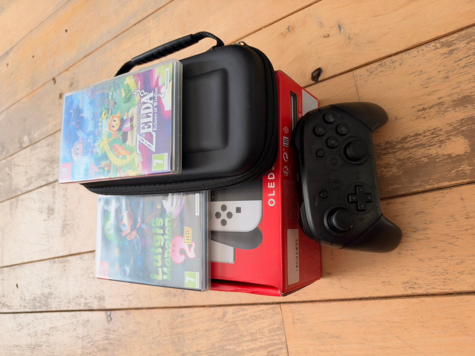 Zeer complete Nintendo Switch Oled