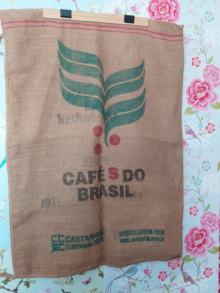 Gratis ophalen: 2 koffiezakken, Huis en Inrichting, Ophalen, Gebruikt, 70 cm, 100 cm