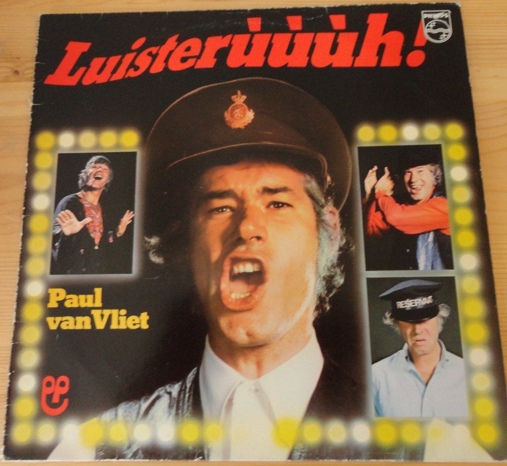 Paul van Vliet - luisteruuuh(LP), LP, Gebruikt, Ophalen of Verzenden, Levenslied of Smartlap