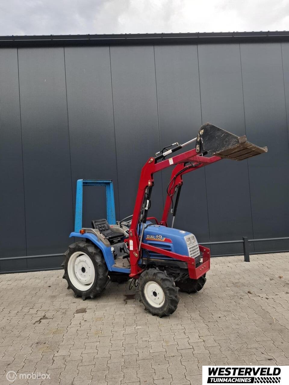 Gebruikte Iseki Sial 19 mini tractor met voorlader, Overige merken, Gebruikt, Info@westerveldtuinmachines.nl, Iseki