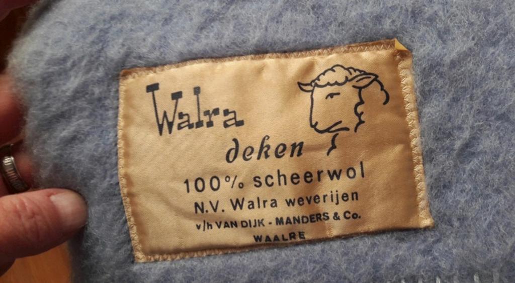100% wollen deken Walra 190x230, Huis en Inrichting, Ophalen of Verzenden, Zo goed als nieuw