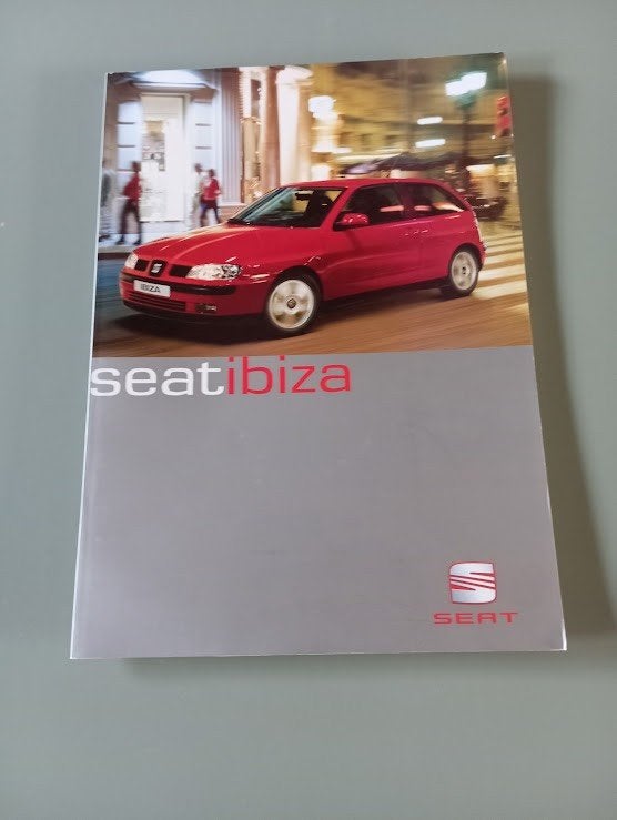 Seat Ibiza 7 / 1999 32 pag. Duits, Ophalen of Verzenden, Zo goed als nieuw, Overige merken