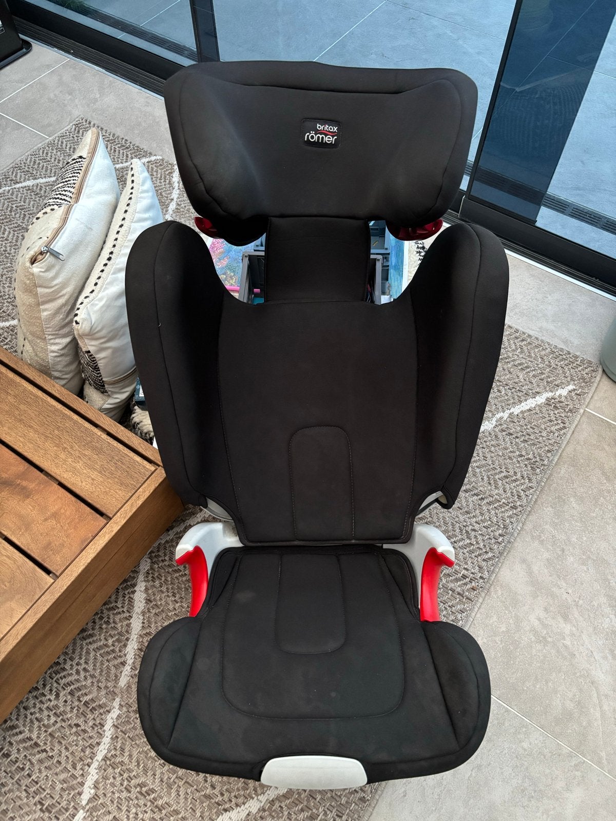 Britax Römer autostoel - Zwart, 15-36 kg, Kinderen en Baby's, Autostoeltjes, Romer, 15 t/m 36 kg, Verstelbare rugleuning, Ophalen of Verzenden