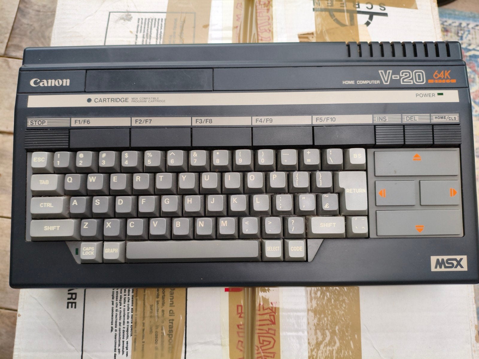 Nette Canon V20 MSX COMPUTER., Computers en Software, Ophalen of Verzenden