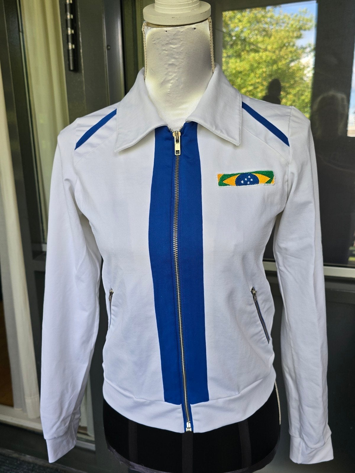 RARE Vintage Rosa Chá "Brasil" Y2K Track Jacket  Maat S, Rosa Chá, Ophalen of Verzenden, Gedragen