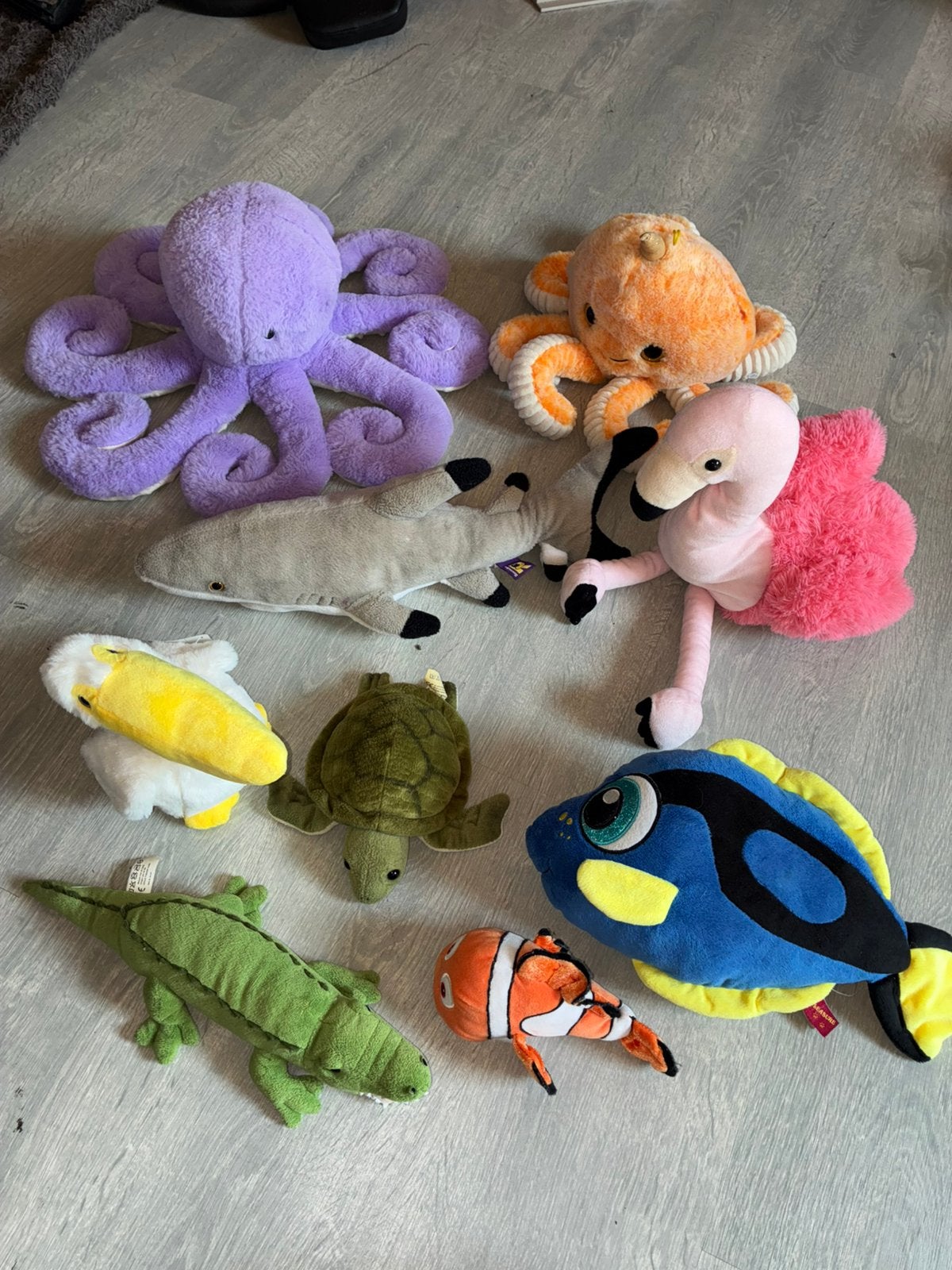 Knuffels zeedieren, Ophalen of Verzenden, Zo goed als nieuw, Overige typen