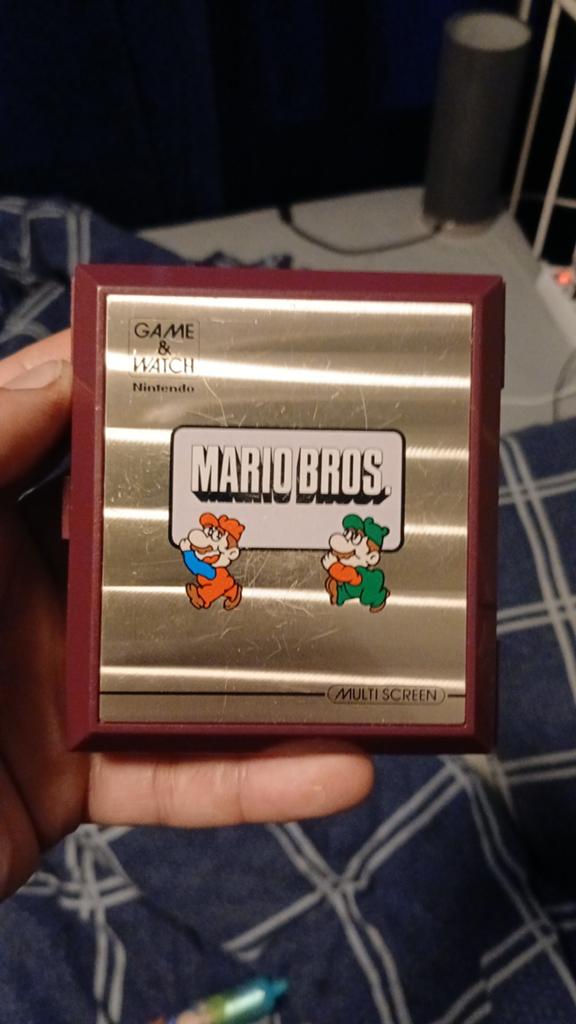 Antieke Nintendo Game & Watch Mario Bros. (1983), Ophalen of Verzenden