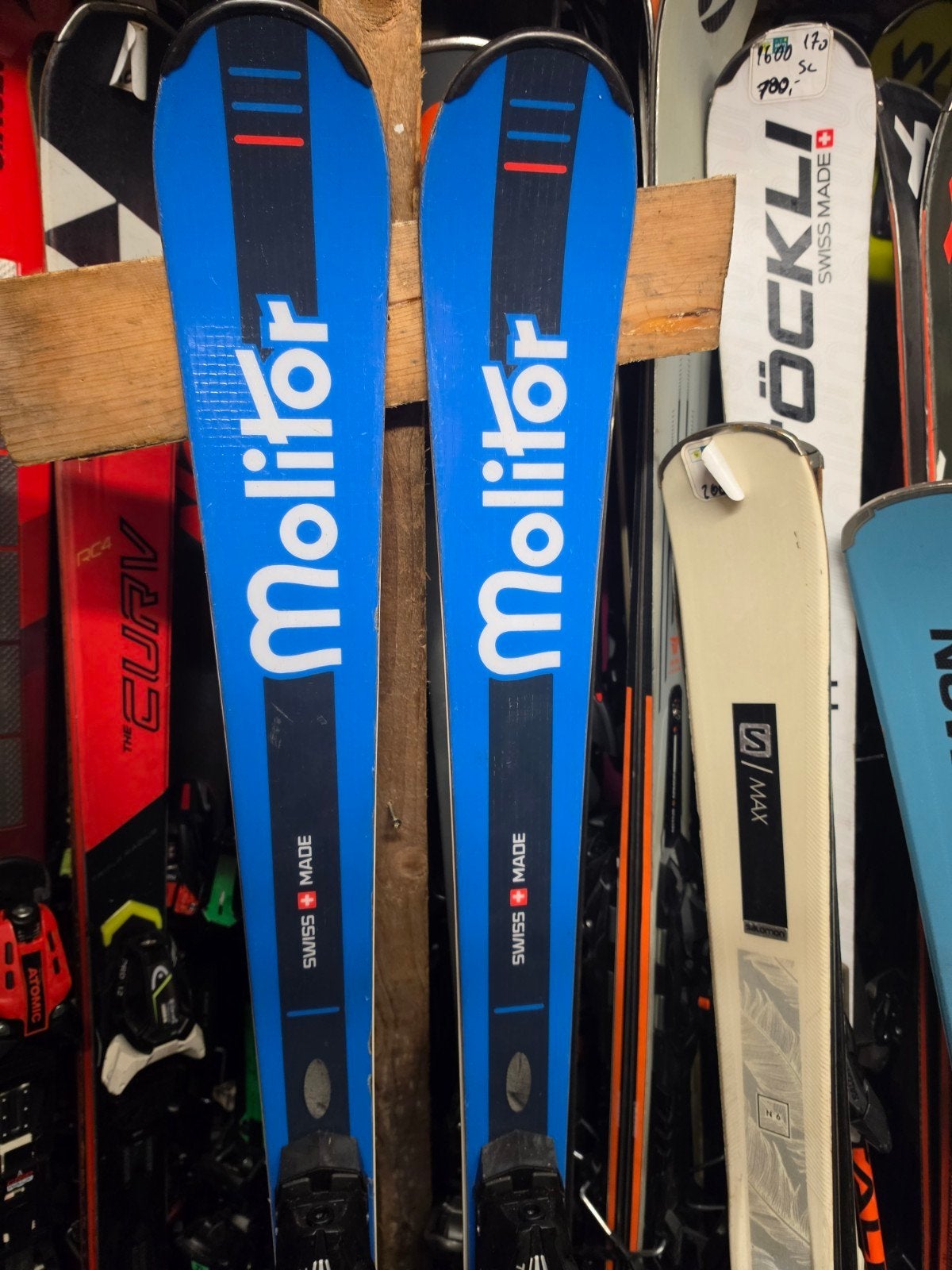 163cm STOCKLI GEMAAKT MOLITOR PERFORM EXPERT SKI VOOR KENNER, Overige merken, 160 tot 180 cm, Stockli, Ophalen of Verzenden