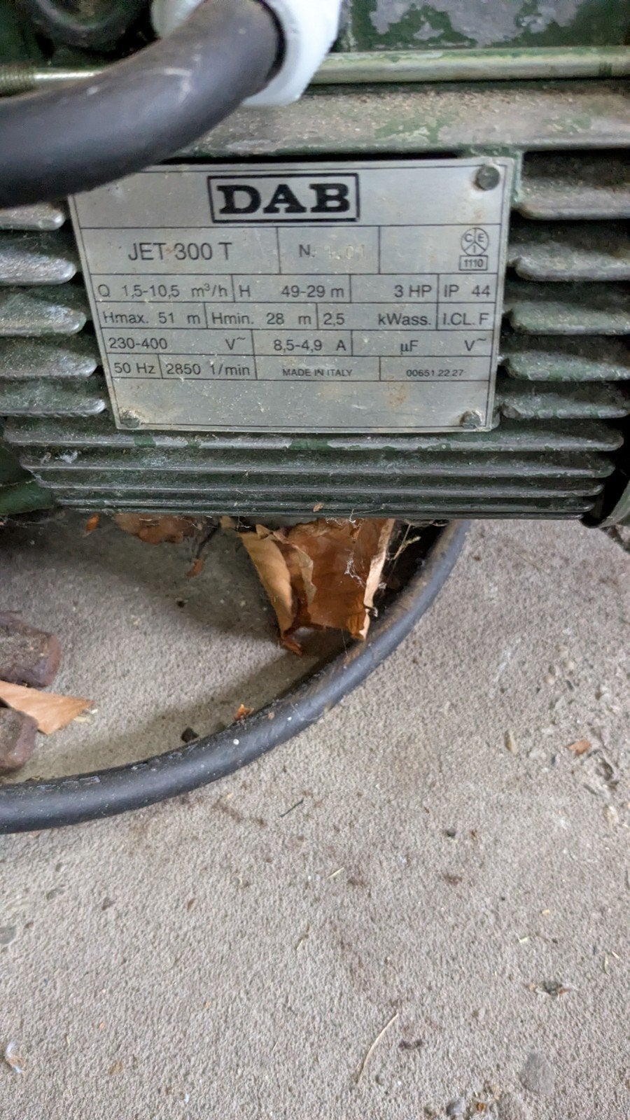 DAB JET-300 T Pomp - Krachtige Waterpomp, Ophalen of Verzenden
