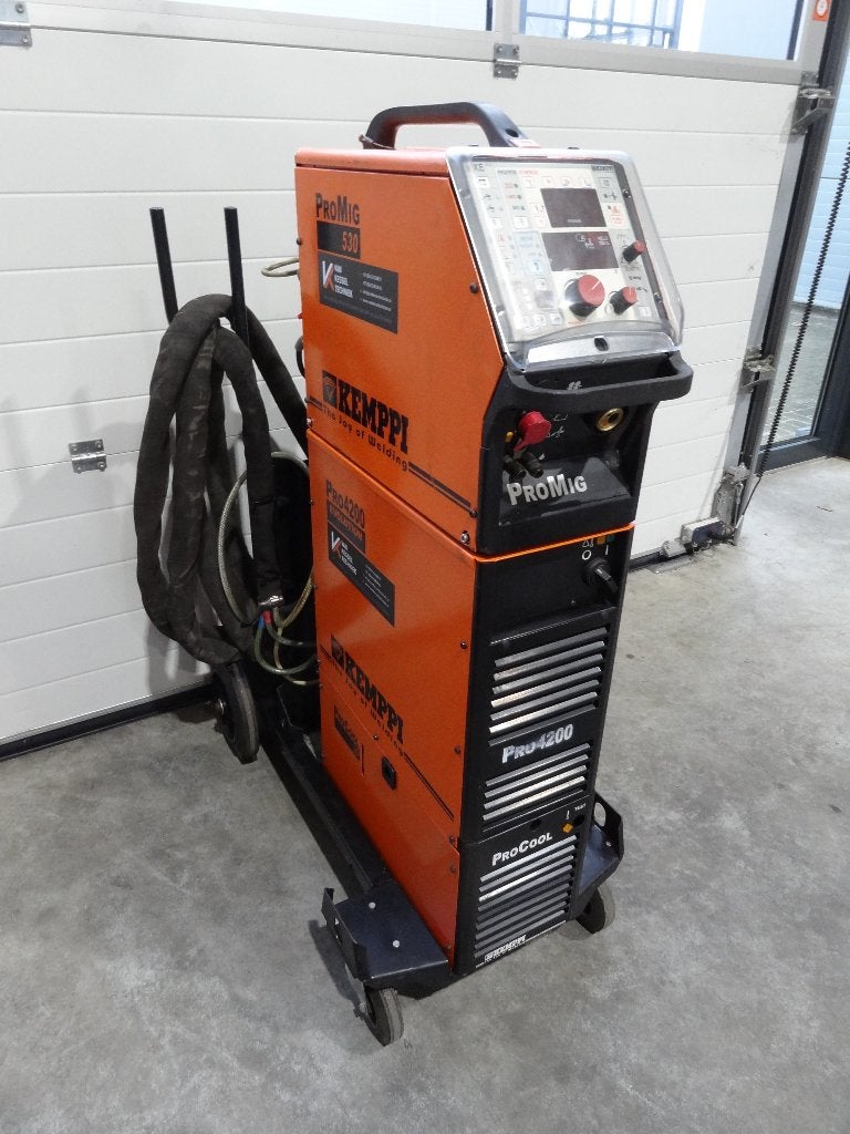 Mig/Mag lasapparaat Kemppi Pro 4200 Evolution D Puls WTGK, Ophalen of Verzenden, Zo goed als nieuw, 250 ampère of meer, Co2