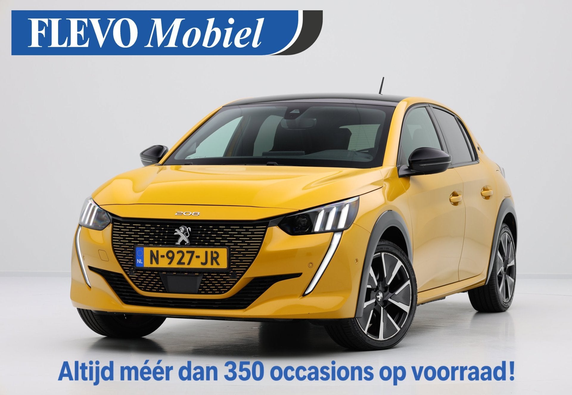 Peugeot E-208 EV GT 350 50 kWh Aut. Navi|Virtual Display|1e, Auto's, Dealer onderhouden, 136 pk, Gebruikt, Verwarmde buitenspiegels