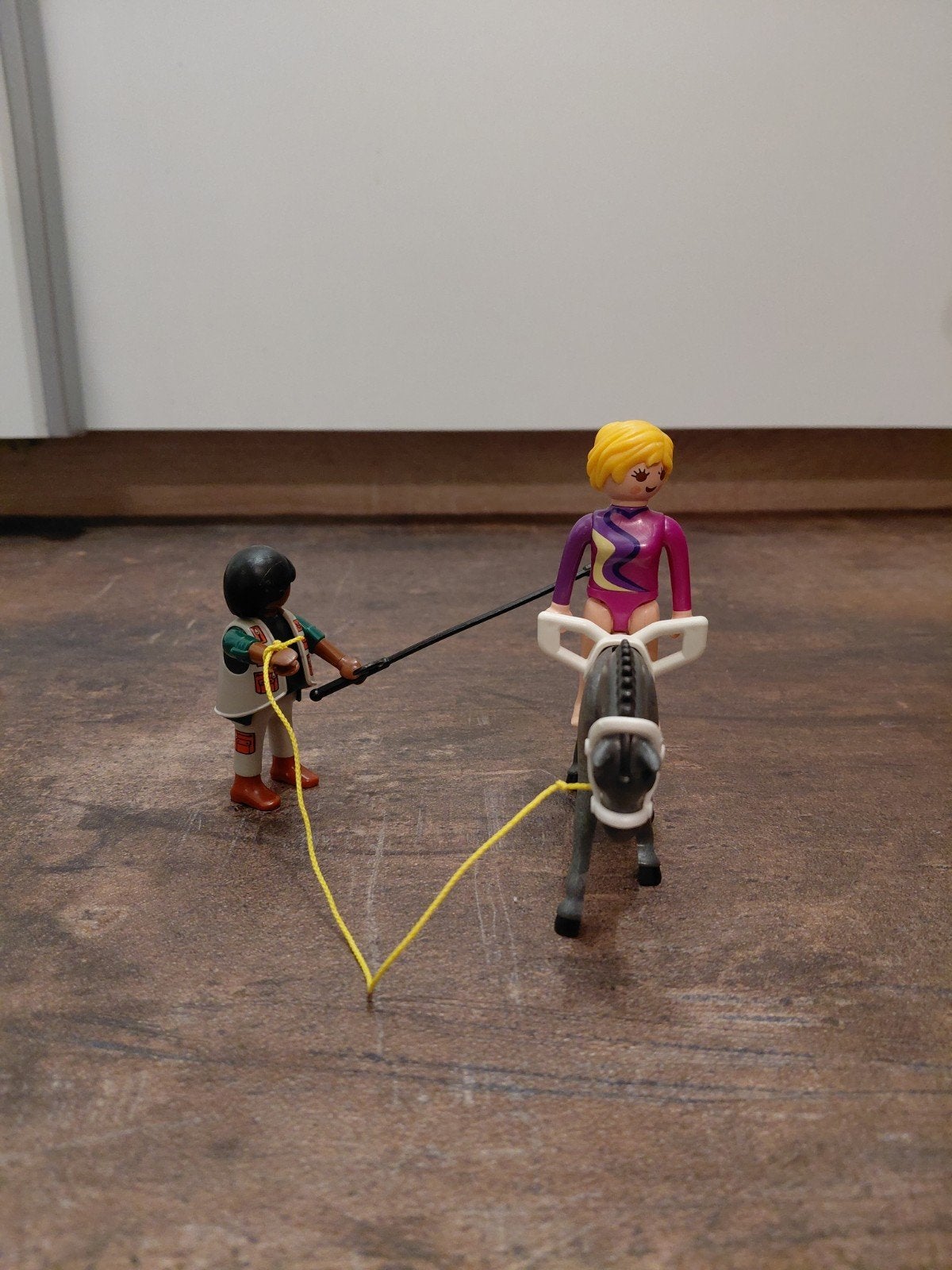 Playmobil Acrobate te paard met trainer 5229, Ophalen of Verzenden, Gebruikt, Complete set