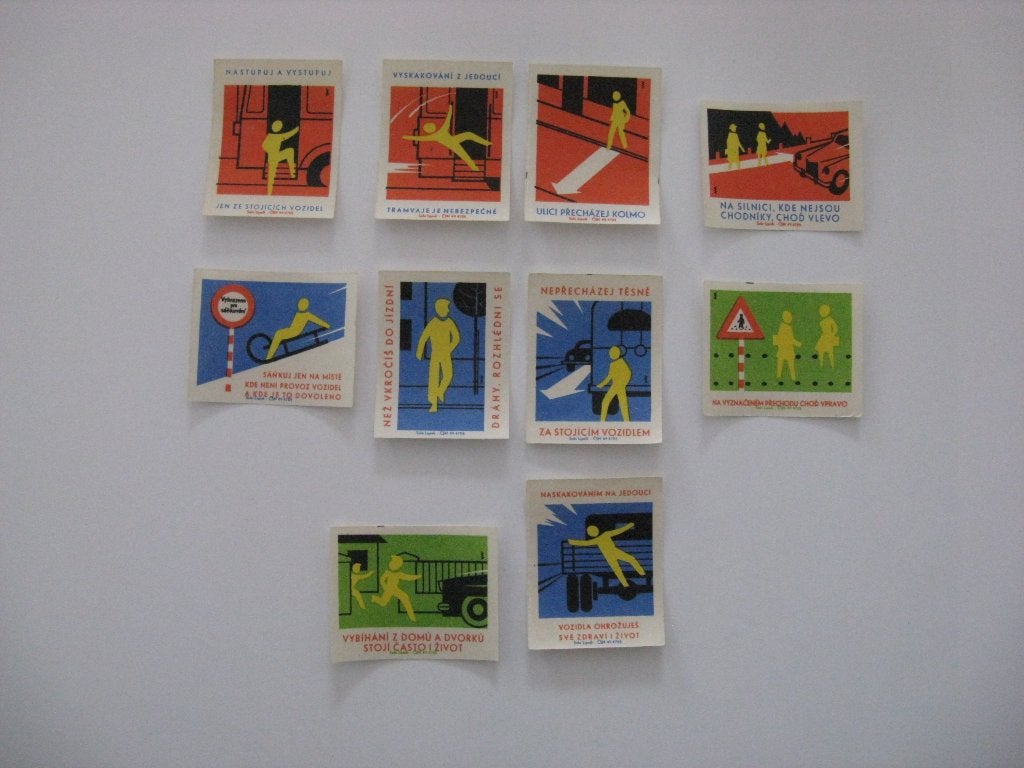 Lucifers merken Serie 1-10, Verzenden, Zo goed als nieuw, Sigarenbandjes