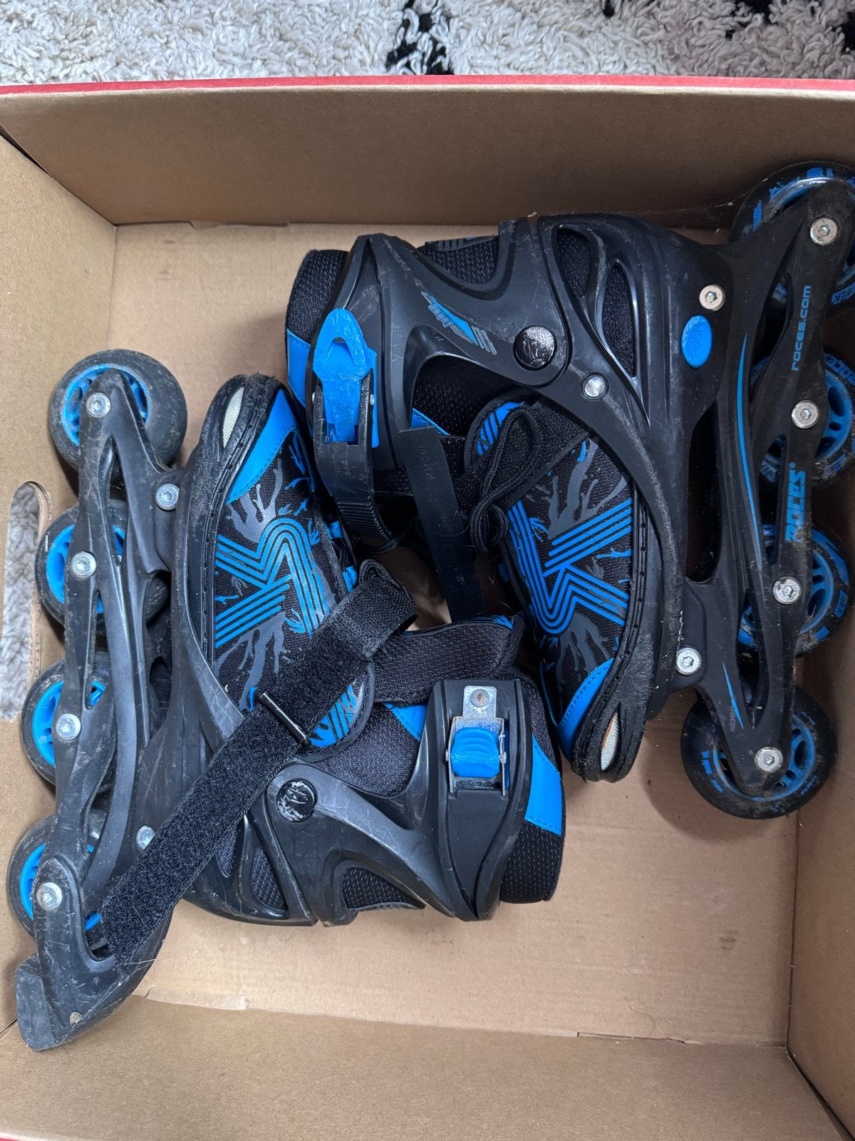 Roces Jokey 3.0 Boy Inline Skates - Verstelbaar EU 34-37, Ophalen, Gebruikt, Overige typen, Overige merken