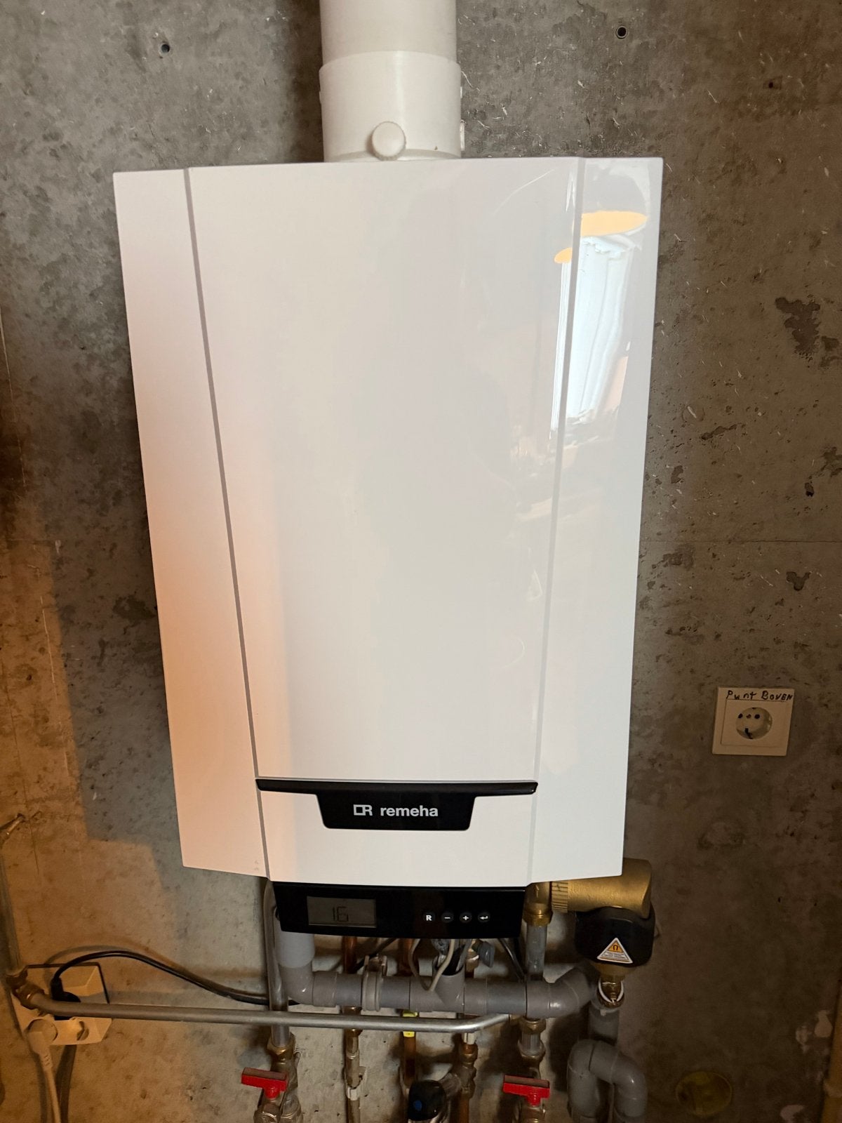 Remeha Tzerra Ace 39C HR-ketel condens, Doe-het-zelf en Verbouw, Ophalen, Gebruikt, Hoog rendement (Hr), Cv-ketel of Combi-ketel