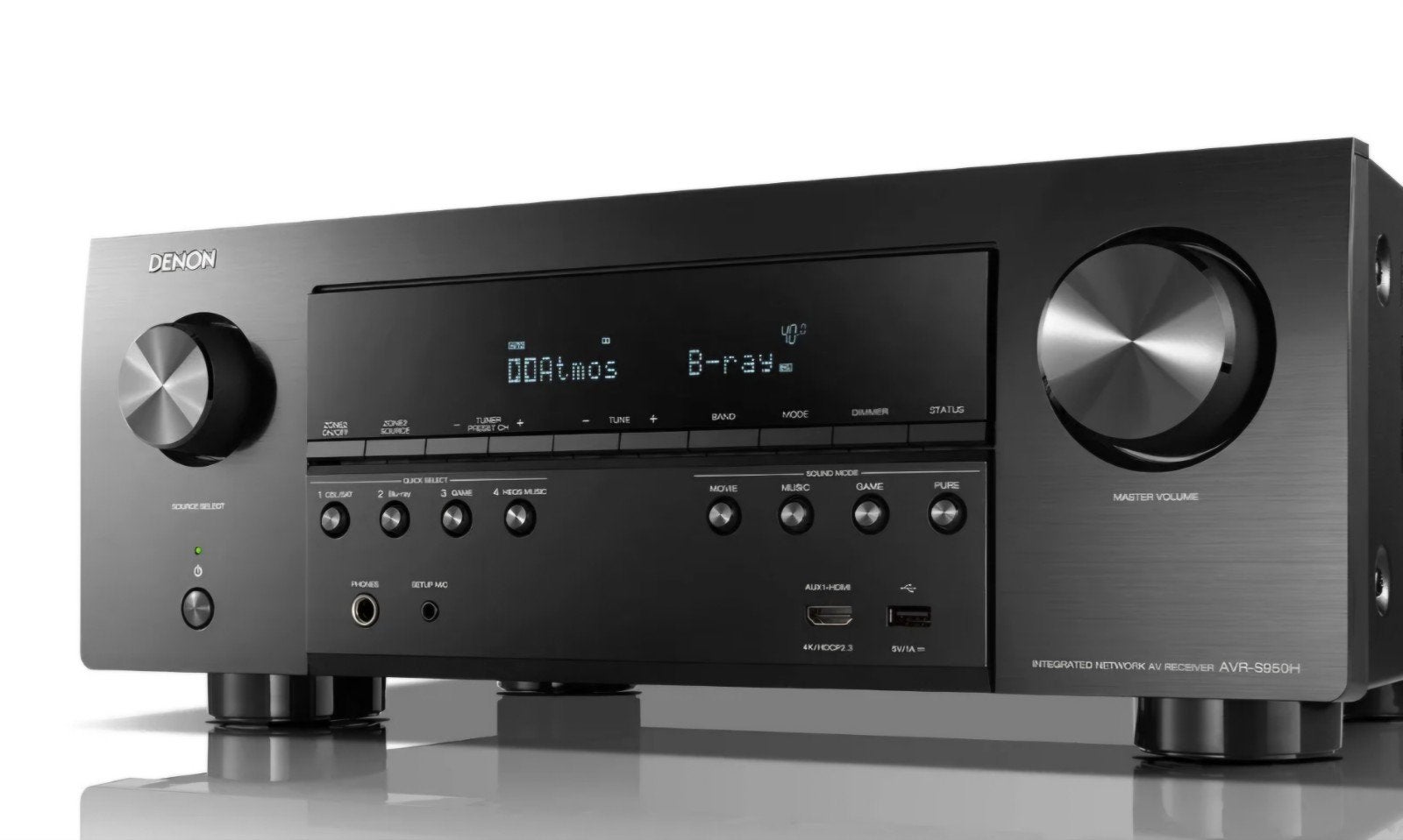 ZGAN versterker Receiver Denon AVR-S950H 145W

Evt in combin, Audio, Tv en Foto, Ophalen, Zo goed als nieuw, 120 watt of meer
